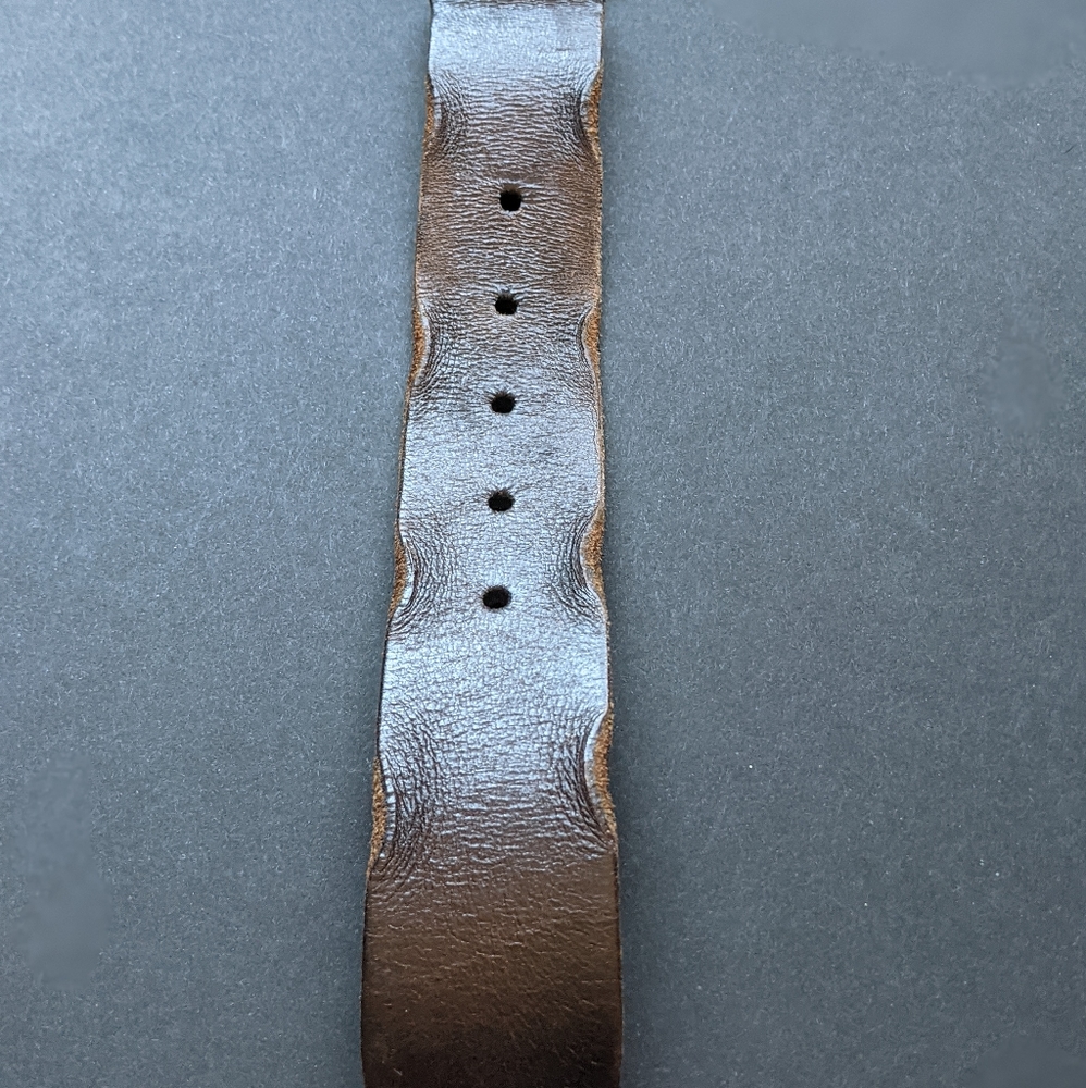Women's Studded Leather Belt - L - Picture 5 of 7